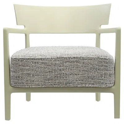 Pre-owned Kartell Cara Outdoor Chair By Philippe Starck With Sergio Schito In Pale Green