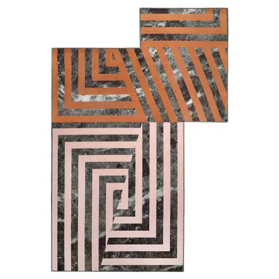 Pre-owned Kartell Carpet Rug In Brown