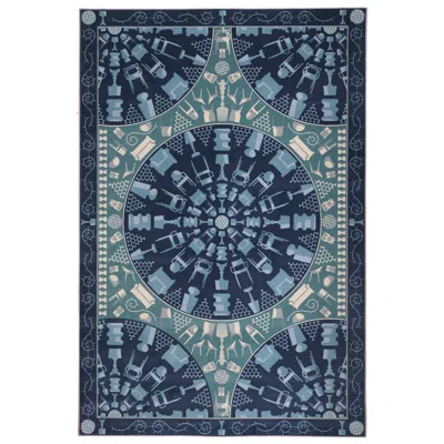 Pre-owned Kartell Carpet Rug In Gray