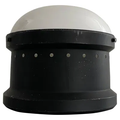 Pre-owned Kartell Ceiling Lamp By Gianemilio, Pietro And Anna Monti For , 1960s, Italy In Black