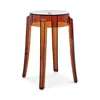 Kartell Charles Ghost Chair, Set Of 2 In Amber