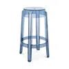 Kartell Charles Ghost Chair, Set Of 2 In Powder Blue