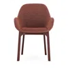 Kartell Clap Dining Chair In Brown