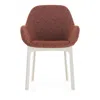 Kartell Clap Dining Chair In Brown