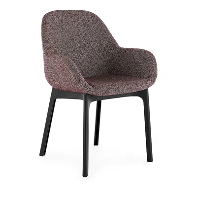 Kartell Clap Dining Chair In Brown