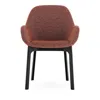 Kartell Clap Dining Chair In Brown