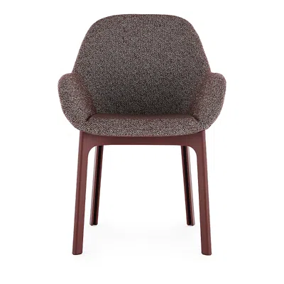 Kartell Clap Dining Chair In Brown