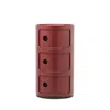 Kartell Componibili Colors 3 Tier Storage Tower