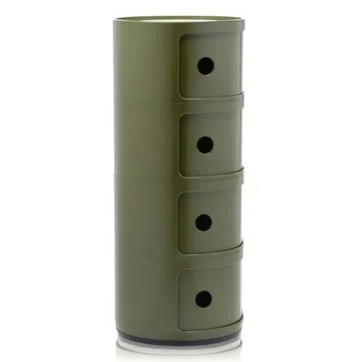 Kartell Componibili Four Elements In Green