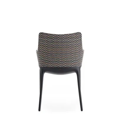Kartell Eleganza Nia Missoni In Black/beige/yellow In Black;plastic