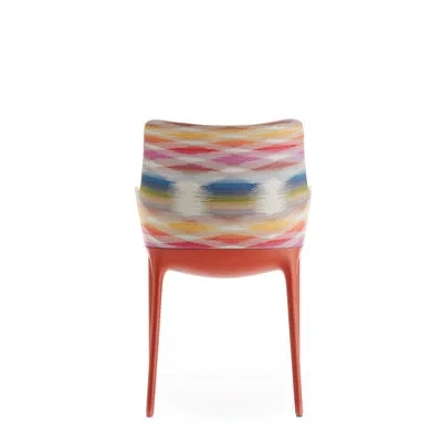 Kartell Eleganza Nia Missoni In White/yellow/pink/red