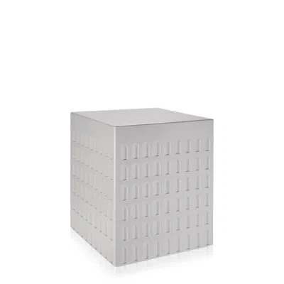 Kartell Eur Stool In Gray
