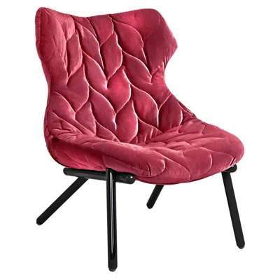 Pre-owned Kartell Foliage Armchair In Cardinal Red By Patricia Urquiola