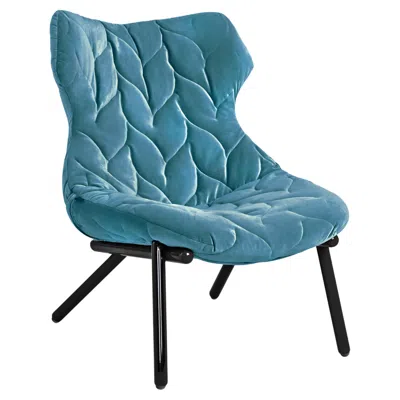 Pre-owned Kartell Foliage Armchair In Teal By Patricia Urquiola In Green