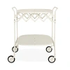 Kartell Gastone Mat Folding Trolley In White