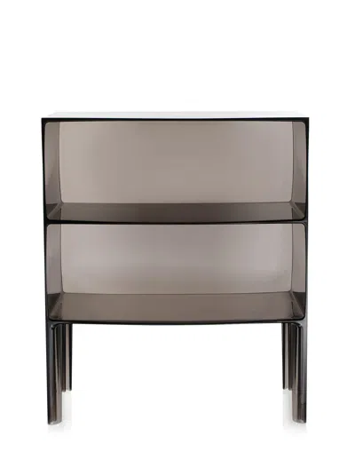 Pre-owned Kartell Ghost Buster Commode In Smoke By Philippe Starck & Eugeni Quitllet In Black