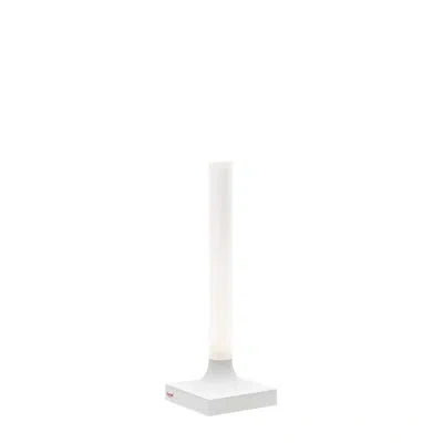Kartell Goodnight Rechargeable Led Table Lamp In Matt White