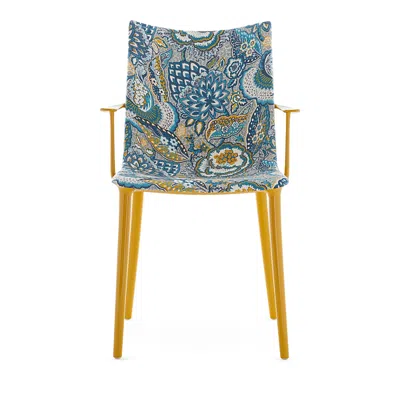 Kartell H. H.h. Upholstered Fabric Chair