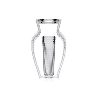 Kartell I Shine Vase In Crystal