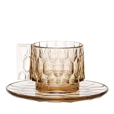 Kartell Jellies Espresso Set, Set Of 4 In Green