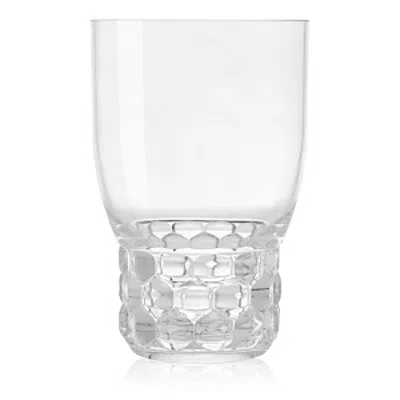 Kartell Jellies 4-piece Water Glass Set In Crystal