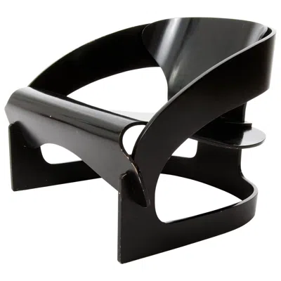 Pre-owned Kartell Joe Colombo Chair No. 4801, Black Plywood, , Italy, 1960s, One Of Two