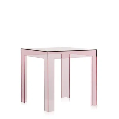 Kartell Jolly Coffee Table In Pink
