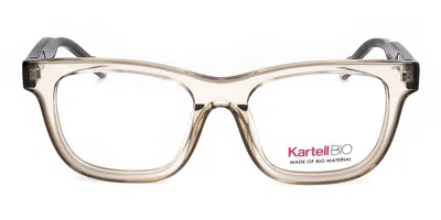 Kartell Kl001v Men's Glasses, Brown, Size 52