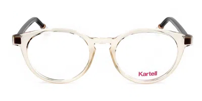 Kartell Kl002v Men's Glasses, Brown, Size 50
