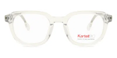 Kartell Kl005v Men's Glasses, Clear, Size 49 In Transparent
