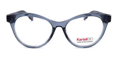 Kartell Kl006v Women's Glasses, Clear, Size 54