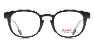 Kartell Kl009v Men's Glasses, Black, Size 49