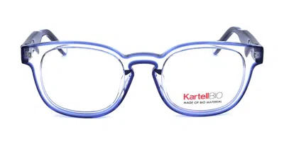 Kartell Kl009v Men's Glasses, Blue, Size 49