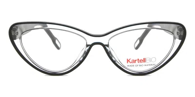 Kartell Kl010v Women's Glasses, Clear, Size 53