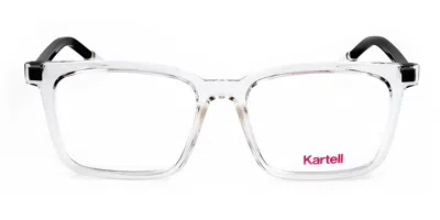 Kartell Kl014v Men's Glasses, Clear, Size 53 In Transparent