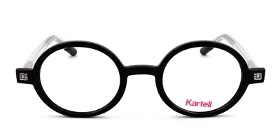 Kartell Kl015v Men's Glasses, Black, Size 46