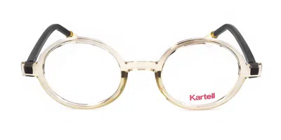 Kartell Kl015v Men's Glasses, Brown, Size 46