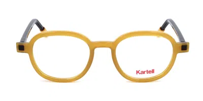 Kartell Kl016v Men's Glasses, Yellow, Size 48