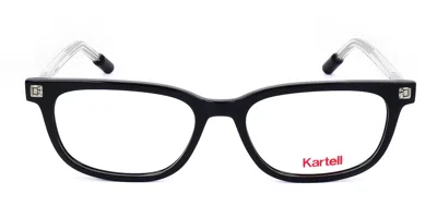 Kartell Kl017v Men's Glasses, Black, Size 53