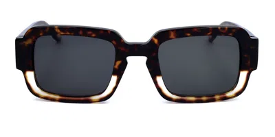 Kartell Kl030s 04 Men's Sunglasses Tortoiseshell Size 50