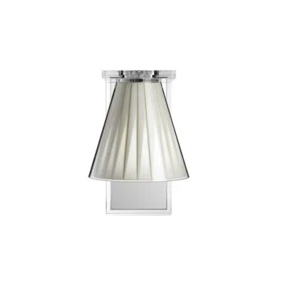 Kartell Light-air Wall Sconce In Clear