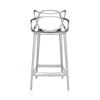 Kartell Masters Counter Stool In Chrome