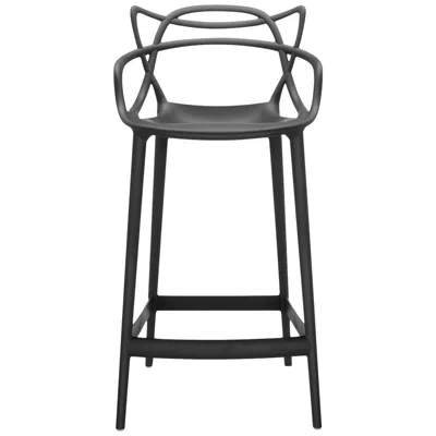 Pre-owned Kartell Masters Counter Stool In Black By Philippe Starck & Eugeni Quitllet