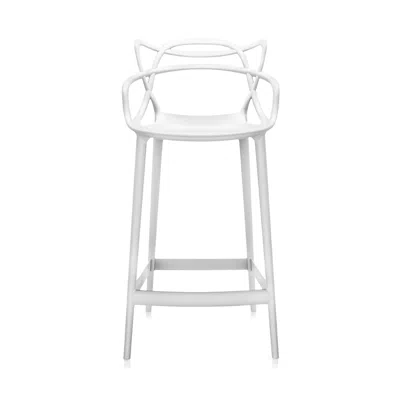 Kartell Masters Counter Stool In White