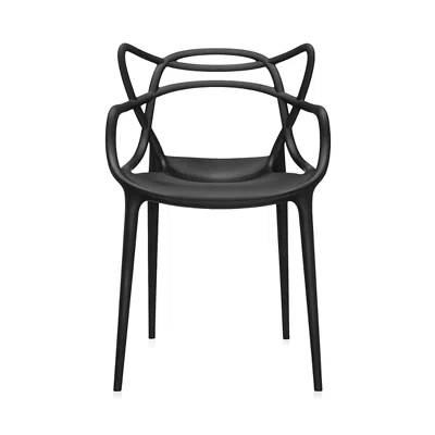 Kartell Masters Dining Chair, Set Of 4 In Black