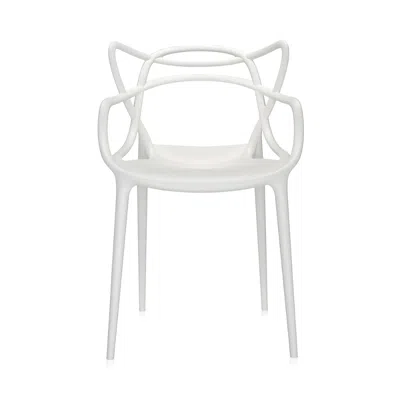 Kartell Masters Dining Chair, Set Of 4 In White