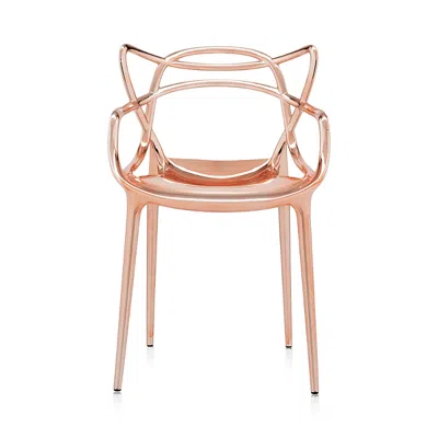 Kartell Masters Precious Dining Chair, Set Of 2 In Copper