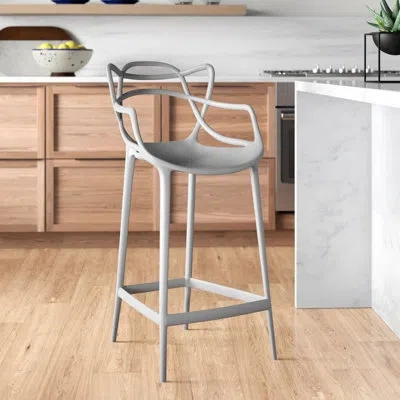 Kartell Masters Stool In Gray