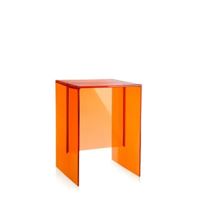 Kartell Max Beam Side Table In Tangerin Orange