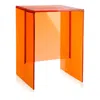 Kartell Max-beam Stool In Orange